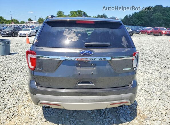 1FM5K7DHXGGC38606 2016 FORD EXPLORER Gray Vista trasera