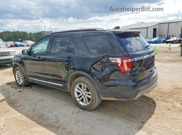 1FM5K7DHXGGC64610 2016 FORD EXPLORER Black Rear left