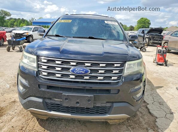 1FM5K7DHXGGC64610 2016 FORD EXPLORER Black Front view