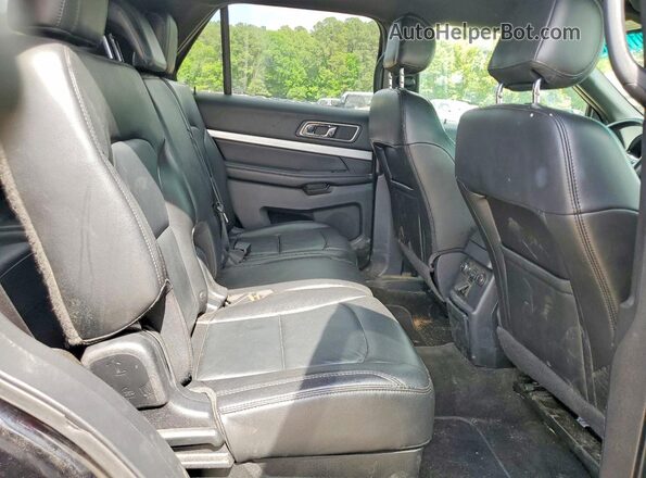 1FM5K7DHXGGC64610 2016 FORD EXPLORER Black Rear interior view