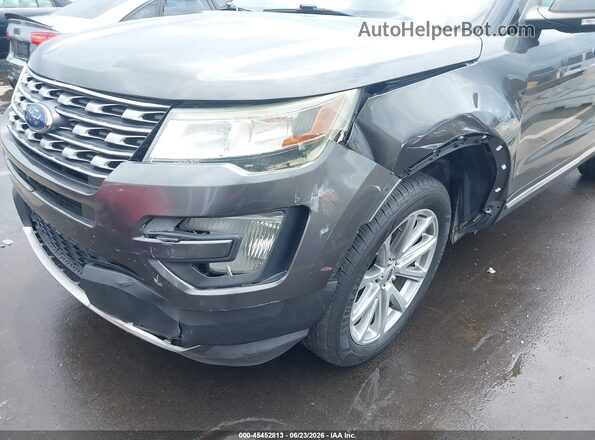 1FM5K7F80GGC13436 2016 FORD EXPLORER Серый 