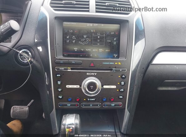 1FM5K7F80GGC13436 2016 FORD EXPLORER Серый 