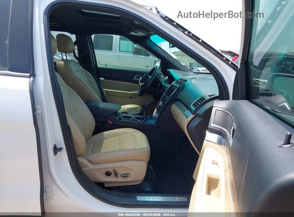 1FM5K7F80GGD12466 2016 FORD EXPLORER White Front interior view