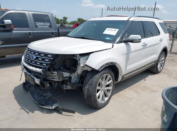1FM5K7F80GGD12466 2016 FORD EXPLORER White Front left