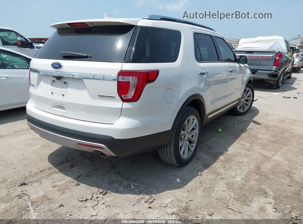 1FM5K7F80GGD12466 2016 FORD EXPLORER White Rear right