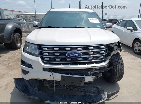 1FM5K7F80GGD12466 2016 FORD EXPLORER White Rear interior view