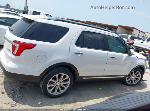 1FM5K7F80GGD12466 2016 FORD EXPLORER White 360 interior view