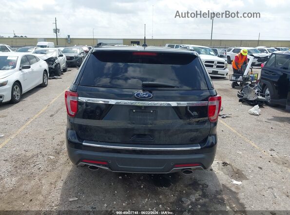 1FM5K7F80JGA81883 2018 FORD EXPLORER Black 