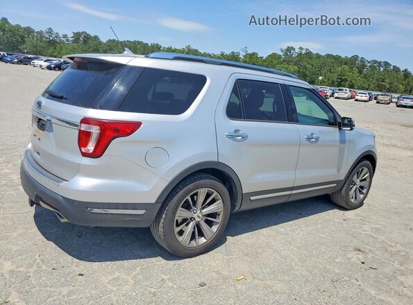 1FM5K7F81JGA99115 2018 FORD EXPLORER Silver უკანა მარჯვენა