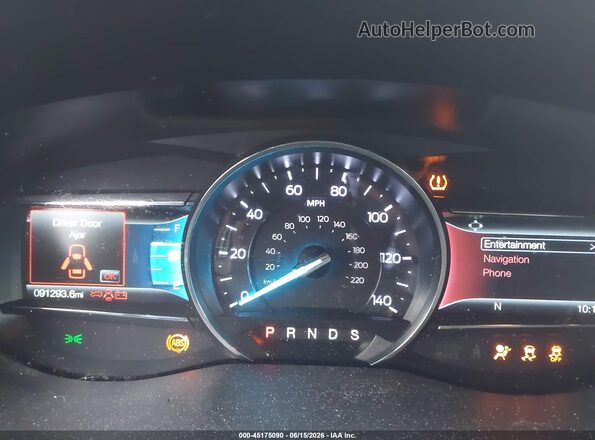 1FM5K7F81JGC63611 2018 FORD EXPLORER White Widok tylnych siedzeń