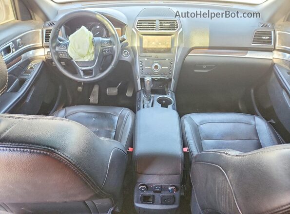 1FM5K7F82GGC24759 2016 FORD EXPLORER Черный Вид панели приборов