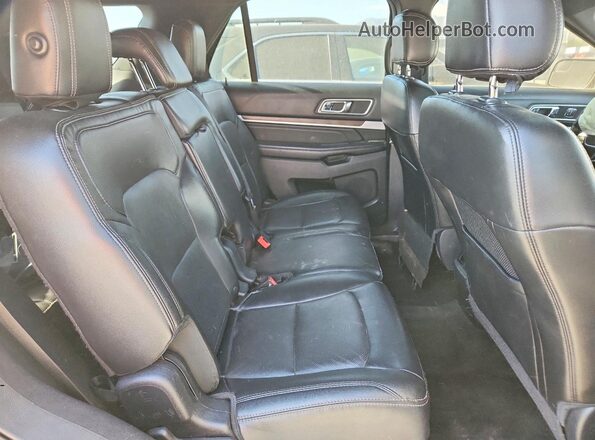 1FM5K7F82GGC24759 2016 FORD EXPLORER Черный Вид задней части салона
