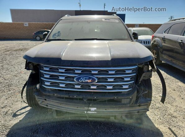 1FM5K7F82GGC24759 2016 FORD EXPLORER Черный Вид спереди