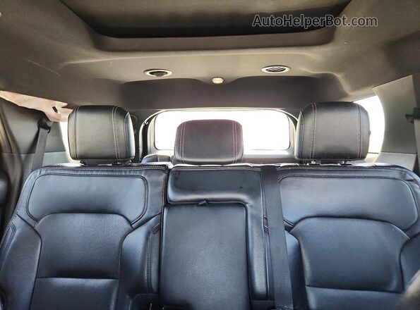 1FM5K7F82GGC24759 2016 FORD EXPLORER Черный Вид задних сидений
