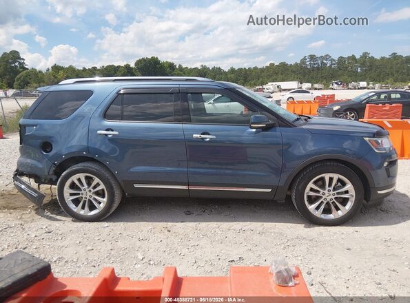 1FM5K7F82KGA03459 2019 FORD EXPLORER Dark Blue Սալոնի հետևի տեսք