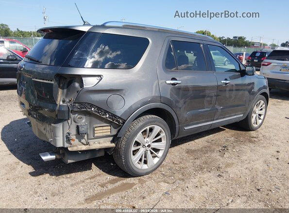 1FM5K7F82KGB48520 2019 FORD EXPLORER Gray Tył prawy