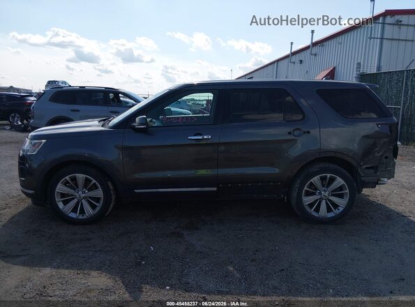 1FM5K7F82KGB48520 2019 FORD EXPLORER Gray 