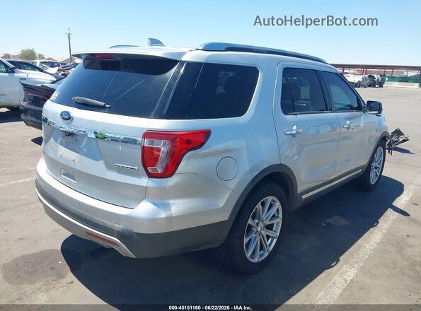 1FM5K7F83GGA27518 2016 FORD EXPLORER Silver უკანა მარჯვენა