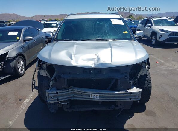 1FM5K7F83GGA27518 2016 FORD EXPLORER Silver უკანა სალონის ხედი
