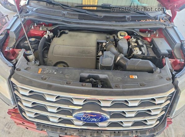 1FM5K7F83GGC06223 2016 FORD EXPLORER Burgundy 