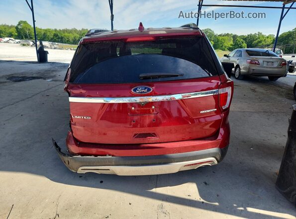 1FM5K7F83GGC06223 2016 FORD EXPLORER Burgundy 