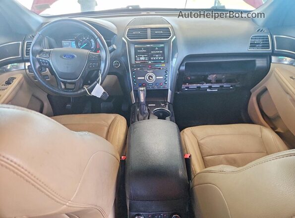1FM5K7F83GGC06223 2016 FORD EXPLORER Burgundy 
