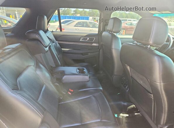 1FM5K7F83GGC49430 2016 FORD EXPLORER Серебряный Вид задних сидений