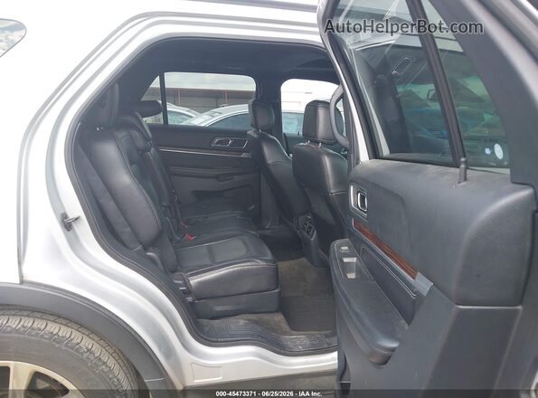 1FM5K7F83GGD27169 2016 FORD EXPLORER Silver Vista de la etiqueta del VIN