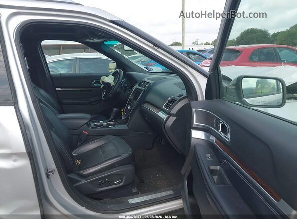 1FM5K7F83GGD27169 2016 FORD EXPLORER Silver Vista interior delantera