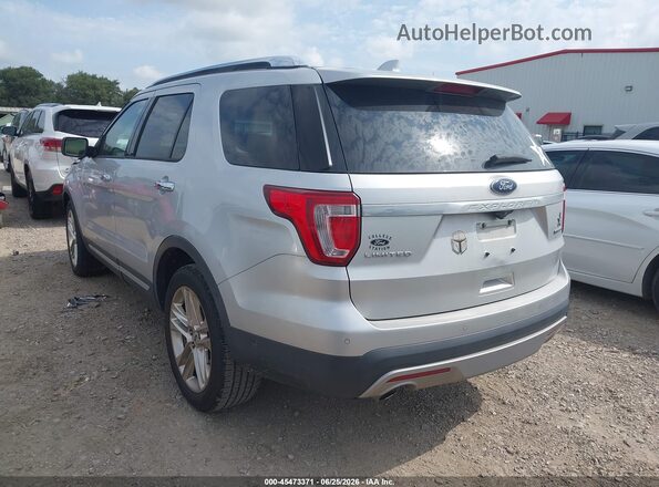 1FM5K7F83GGD27169 2016 FORD EXPLORER Silver Trasero izquierdo