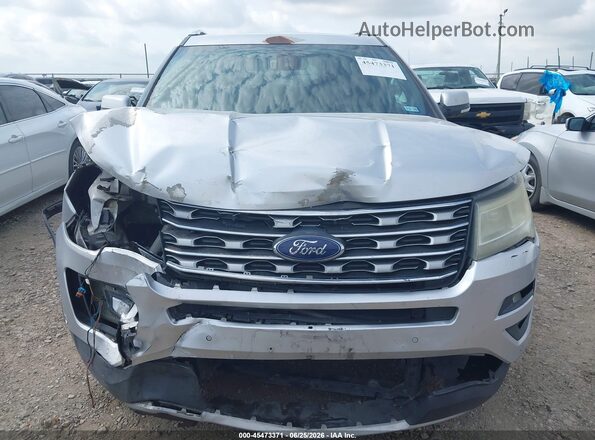 1FM5K7F83GGD27169 2016 FORD EXPLORER Silver Vista del cuadro de instrumentos