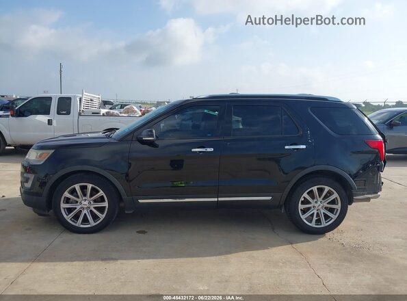 1FM5K7F83HGC33553 2017 FORD EXPLORER Black Widok wnętrza 360 stopni