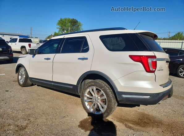 1FM5K7F83KGA88439 2019 FORD EXPLORER White უკანა მარცხენა