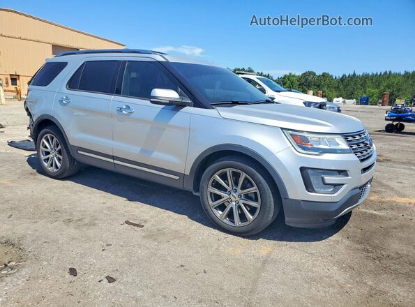 1FM5K7F84HGB68499 2017 FORD EXPLORER Silver Առջևի աջ