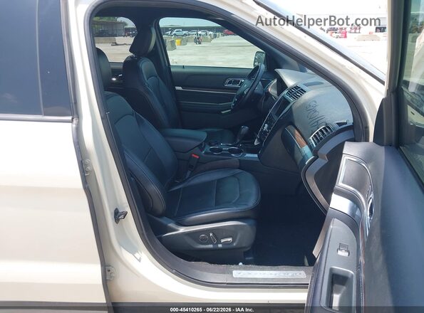 1FM5K7F84JGC84534 2018 FORD EXPLORER Beige Front interior view