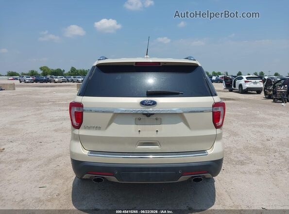 1FM5K7F84JGC84534 2018 FORD EXPLORER Beige 