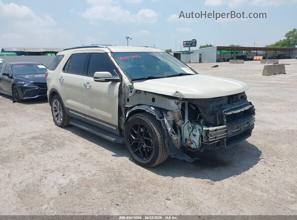 1FM5K7F84JGC84534 2018 FORD EXPLORER Beige 