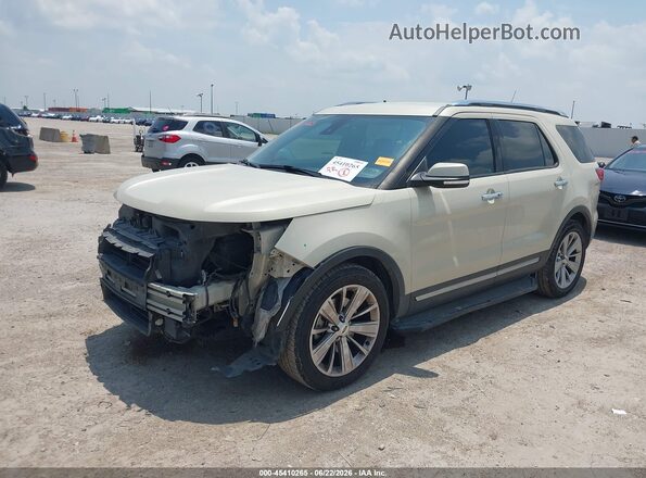 1FM5K7F84JGC84534 2018 FORD EXPLORER Beige 