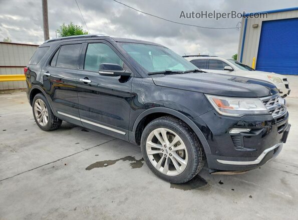1FM5K7F84KGA88210 2019 FORD EXPLORER Black Front right