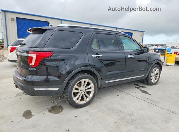 1FM5K7F84KGA88210 2019 FORD EXPLORER Black Rear right