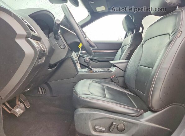 1FM5K7F84KGA88210 2019 FORD EXPLORER Black Front interior view