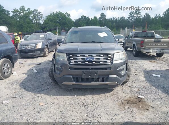 1FM5K7F85GGC86088 2016 FORD EXPLORER Gray Vista del cuadro de instrumentos