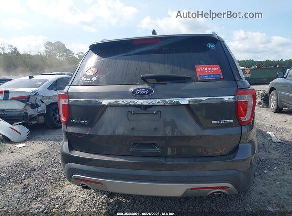 1FM5K7F85GGC86088 2016 FORD EXPLORER Gray 