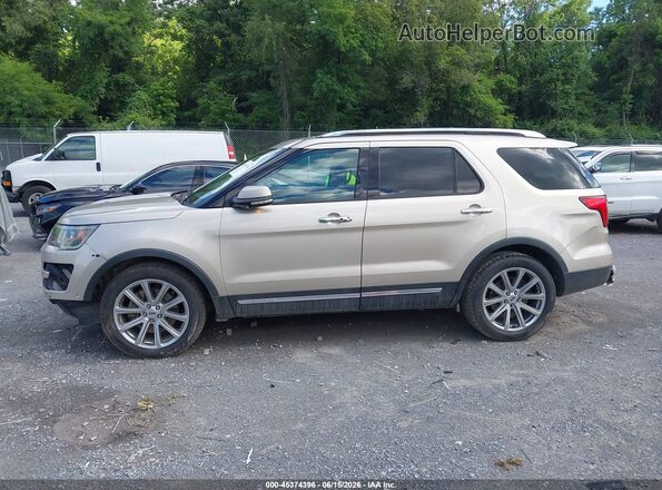 1FM5K7F86HGD16068 2017 FORD EXPLORER Gold 360 interior view