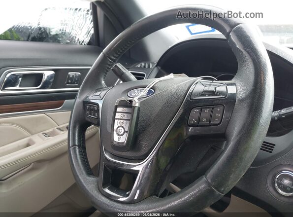 1FM5K7F86JGA19095 2018 FORD EXPLORER White Vista del salpicadero