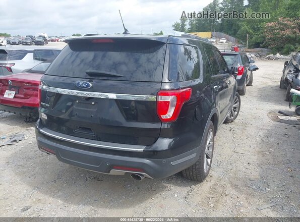 1FM5K7F86JGA70273 2018 FORD EXPLORER Black უკანა მარჯვენა