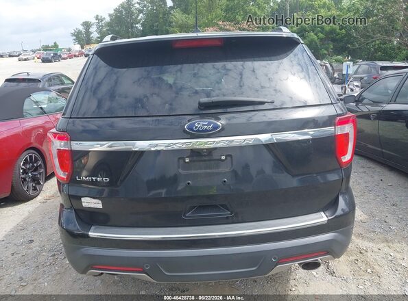 1FM5K7F86JGA70273 2018 FORD EXPLORER Black 