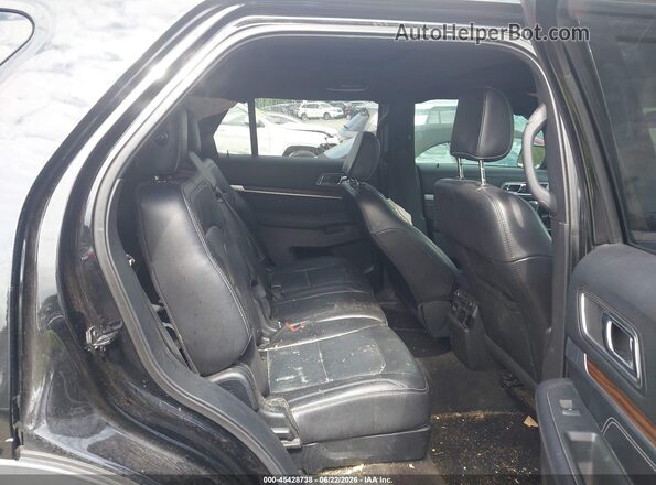 1FM5K7F86JGA70273 2018 FORD EXPLORER Black VIN კოდის სტიკერის ხედი