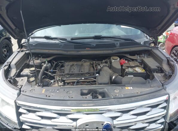 1FM5K7F86JGA70273 2018 FORD EXPLORER Black უკანა ხედი