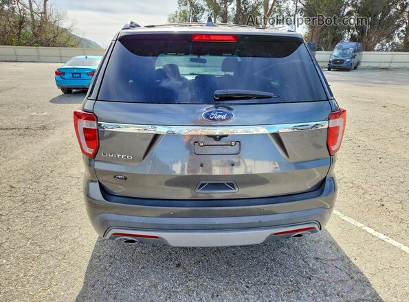 1FM5K7F87GGA45519 2016 FORD EXPLORER Gray 